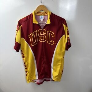USC Trojans Cycling Jersey Mens XL Adrenaline Promotions Bike Shirt NCAA